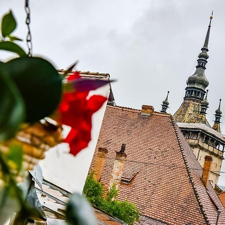 An Der Holztreppe Apartamento Sighişoara Exterior foto