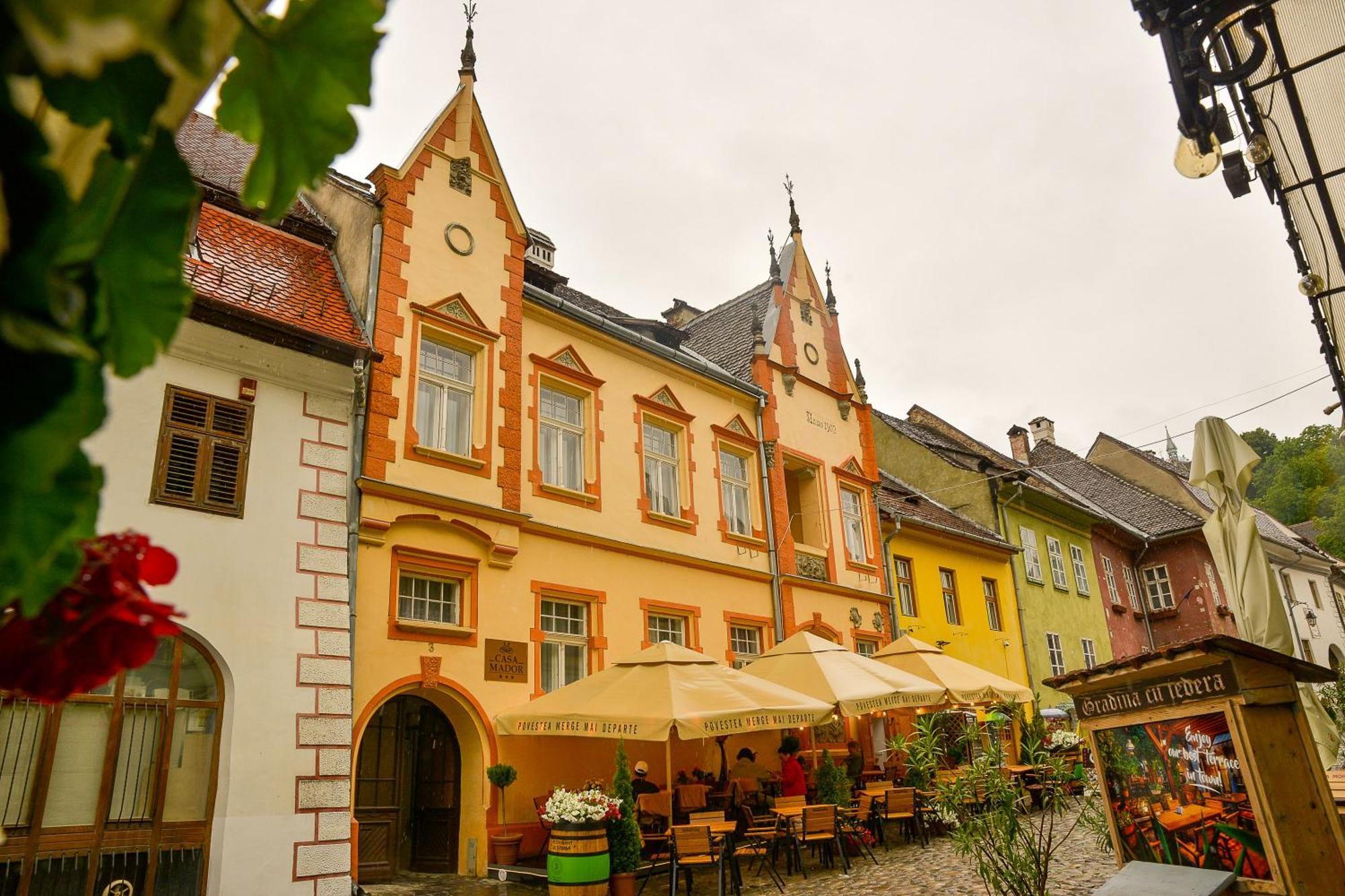 An Der Holztreppe Apartamento Sighişoara Exterior foto