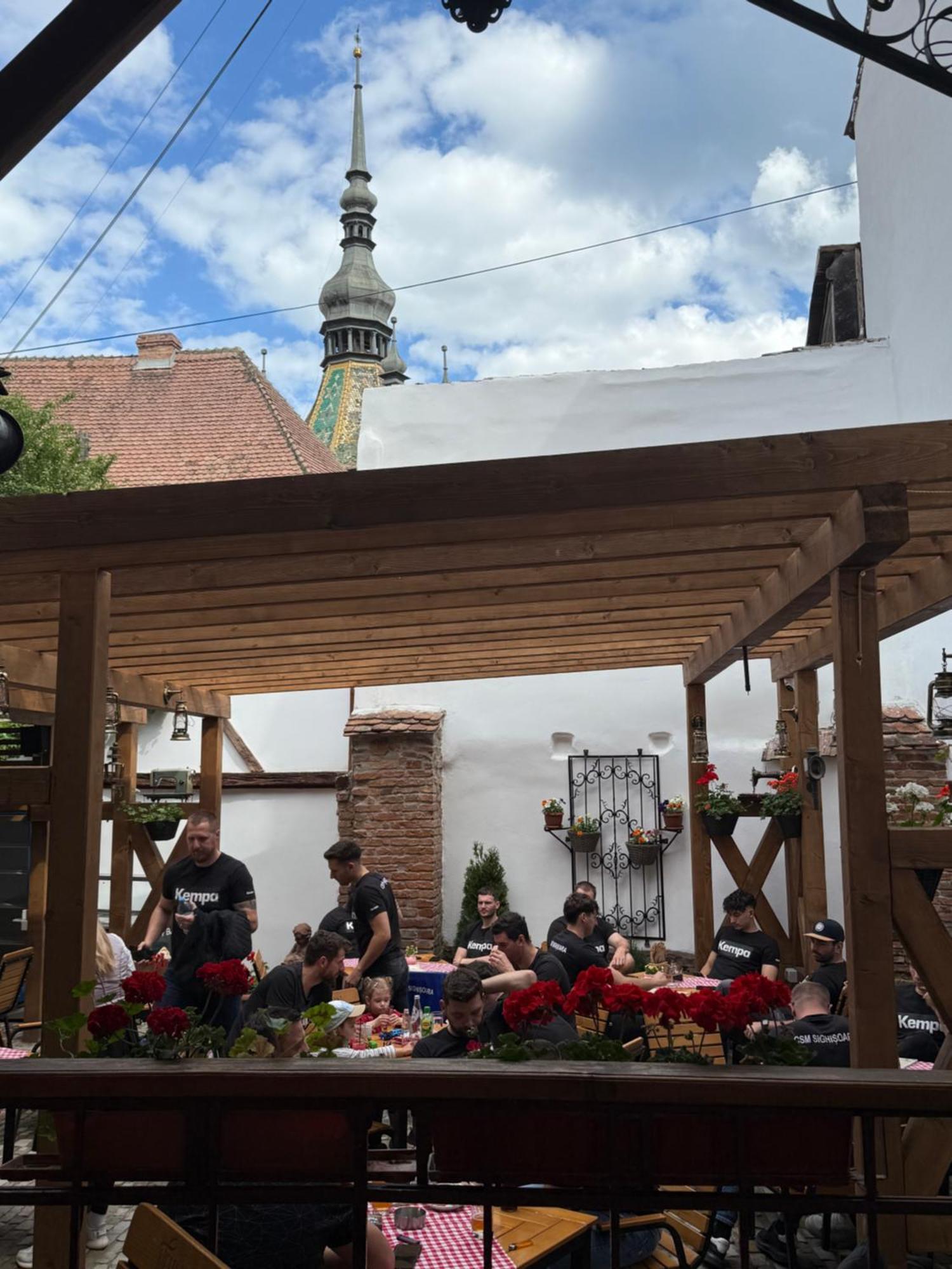 An Der Holztreppe Apartamento Sighişoara Exterior foto